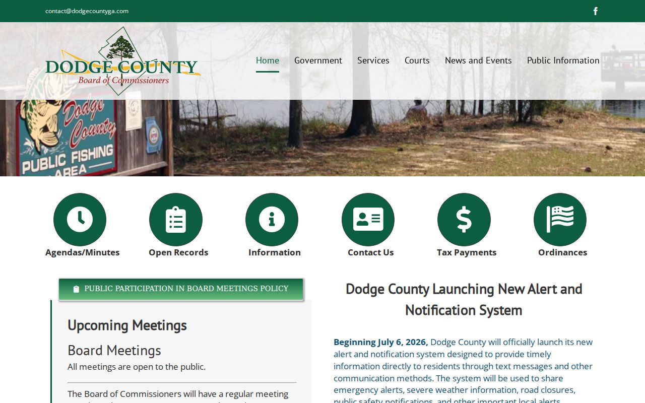 Dodge County criminal history official county navigation