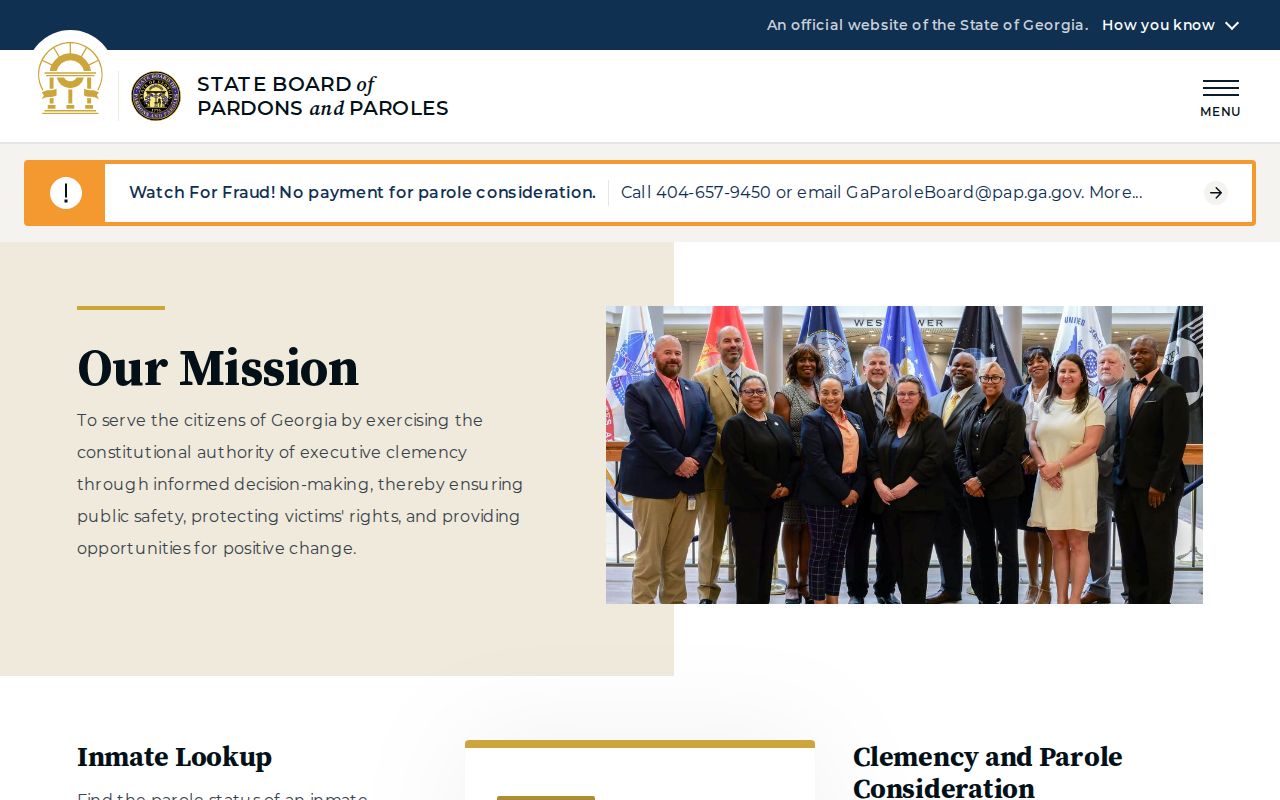 Dodge County criminal record Georgia parole authority